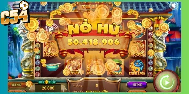 Nổ hũ tại C54 cũng được người chơi tham gia đông đảo 